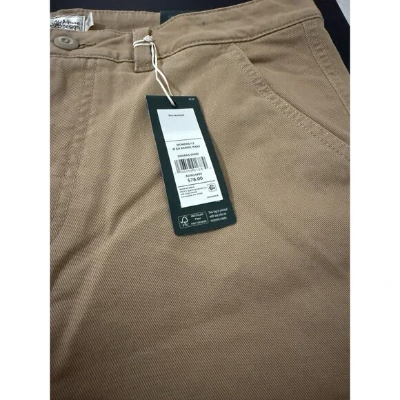 Alpine Design Women's Barrel Pant Size Women's Size 12 Sahara Sand New w/ Tags - Picture 2 of 6
